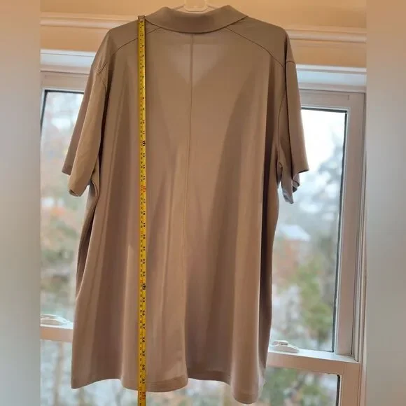 Men’s XL Georgia UGA Collegiate “G” Nike DryFit Golf Polo in Gray - Picture 6 of 7